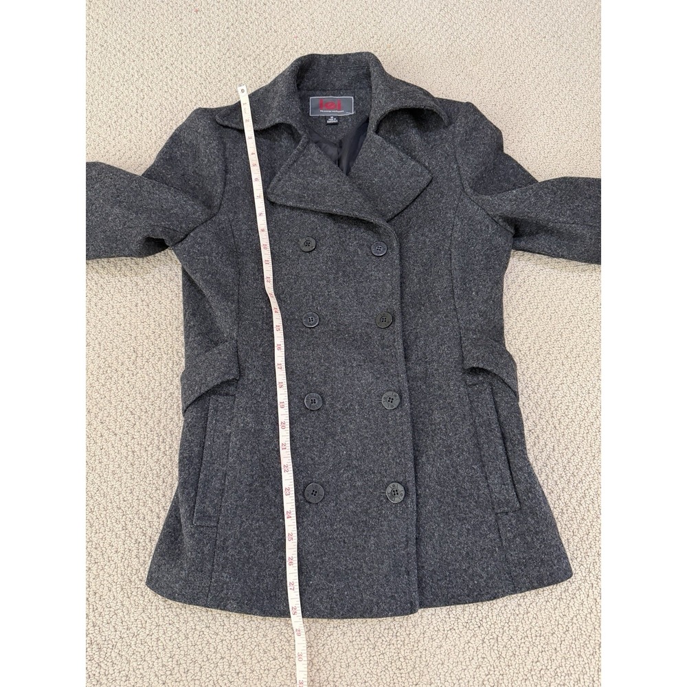LEI women 100% wool coat size M - Picture 10 of 14